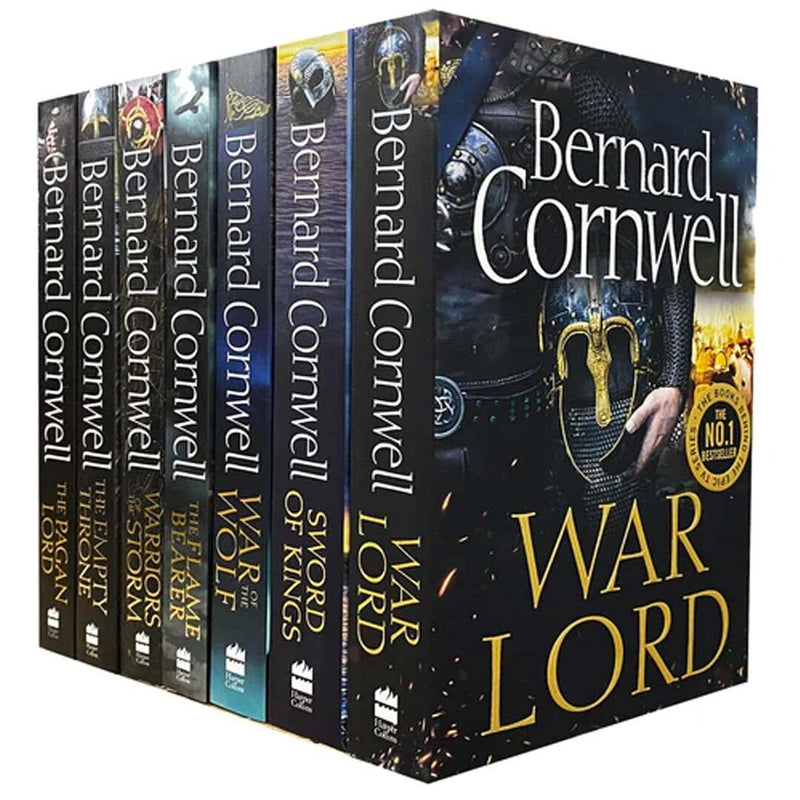 The Last Kingdom by Bernard Cornwell:Books 7-13 Collection 7 Books Set (The Pagan Lord, The Empty Throne, Warriors of the Storm, The Flame Bearer, War of the Wolf, Sword of Kings & War Lord)